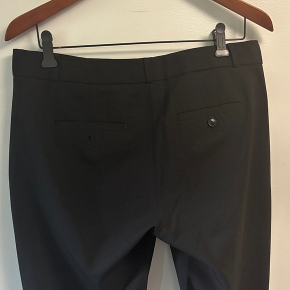 Banana Republic Black womens sz 6 Italian wool Pants sz 6 - Picture 8 of 11